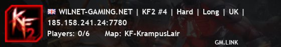 WILNET-GAMING.NET | KF2 #4 | Hard | Long | UK |