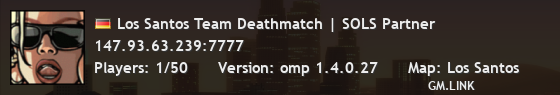 Los Santos Team Deathmatch | SOLS Partner