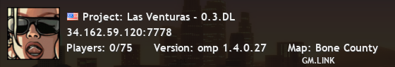 Project: Las Venturas - 0.3.DL