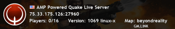 AMP Powered Quake Live Server