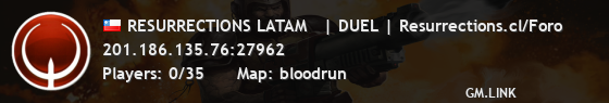 RESURRECTIONS LATAM   | DUEL | Resurrections.cl/Foro