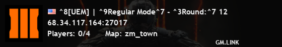 ^8[UEM] | ^9Regular Mode^7 - ^3Round:^7 12