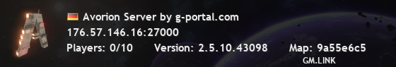 Avorion Server by g-portal.com