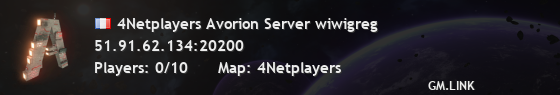 4Netplayers Avorion Server wiwigreg