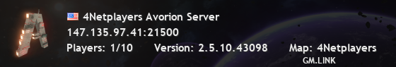 4Netplayers Avorion Server