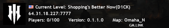 Current Level: Shopping's Better Now(D1CK)