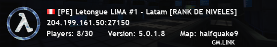 [PE] Letongue LIMA #1 - Latam [RANK DE NIVELES]