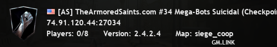 [AS] TheArmoredSaints.com #34 Mega-Bots Suicidal (Checkpoint On