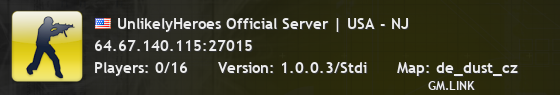 UnlikelyHeroes Official Server | USA - NJ