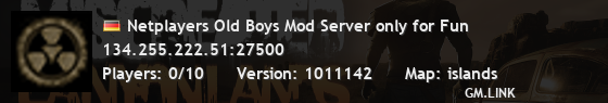 Netplayers Old Boys Mod Server only for Fun