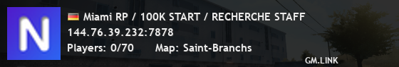 Miami RP / 100K START / RECHERCHE STAFF