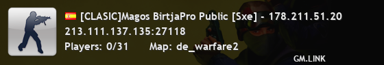 [CLASIC]Magos BirtjaPro Public [Sxe] - 178.211.51.20