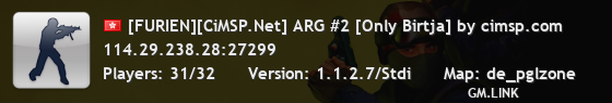 [FURIEN]ZCS.LT - Only Dust2 Public [24/7]