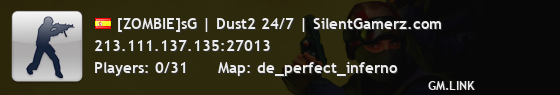 [ZOMBIE]sG | Dust2 24/7 | SilentGamerz.com
