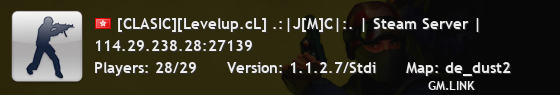 [CLASIC][Levelup.cL] .:|J[M]C|:. | Steam Server |