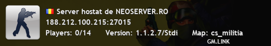 Server hostat de NEOSERVER.RO
