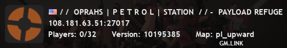 / /  OPRAHS | P E T R O L | STATION  / / -  PAYLOAD REFUGE