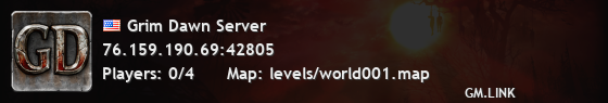 Grim Dawn Server
