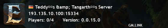 Teddy┬┤s &amp; Tangarth┬┤s Server