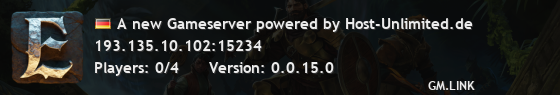A new Gameserver powered by Host-Unlimited.de