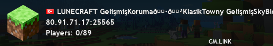 LUNECRAFT GelişmişKoruma🍷🜲KlasikTowny GelişmişSkyBlockΔΔ 1.21.4]-[1.19.4 ΔΔSmpTrapPvp