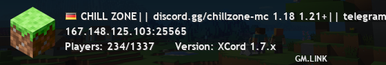 CHILL ZONE|| discord.gg/chillzone-mc 1.18 1.21+|| telegram.me/chillzoneMC -