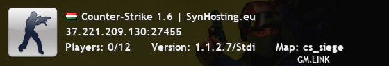 Counter-Strike 1.6 | SynHosting.eu