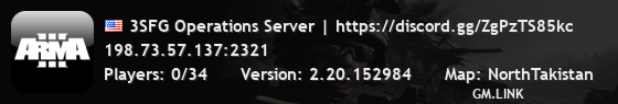 3SFG Operations Server | https://discord.gg/ZgPzTS85kc