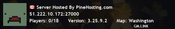 Server Hosted By PineHosting.com