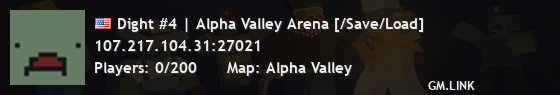 Dight #4 | Alpha Valley Arena [/Save/Load]