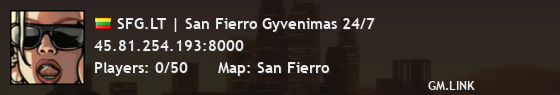 SFG.LT | San Fierro Gyvenimas 24/7
