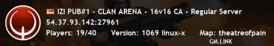 IZI PUB#1 - CLAN ARENA - 16v16 CA - Regular Server