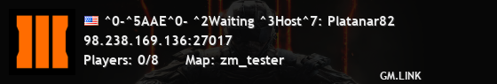 ^0-^5AAE^0- ^2Waiting ^3Host^7: Platanar82
