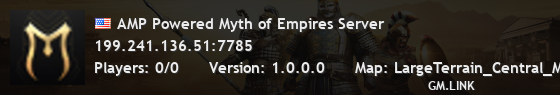 AMP Powered Myth of Empires Server