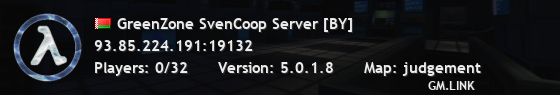 GreenZone SvenCoop Server [BY]