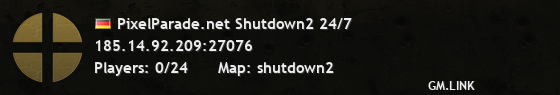 PixelParade.net Shutdown2 24/7