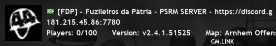 [FDP] - Fuzileiros da Pátria - PSRM SERVER - https://discord.g