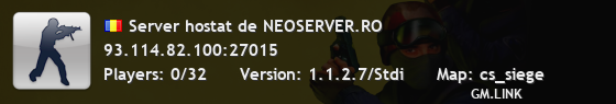 Server hostat de NEOSERVER.RO