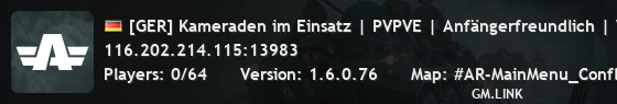 [GER] Kameraden im Einsatz | PVPVE | Anfängerfreundlich | W.I.P. | Crossplay