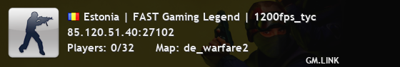 Estonia | FAST Gaming Legend | 1200fps_tyc