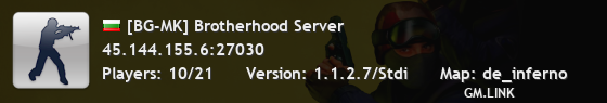 [BG-MK] Brotherhood Server