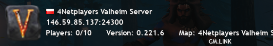 4Netplayers Valheim Server