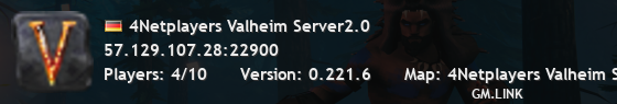 4Netplayers Valheim Server2.0