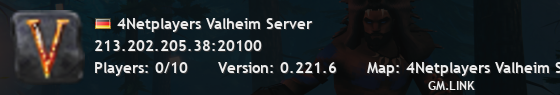 4Netplayers Valheim Server