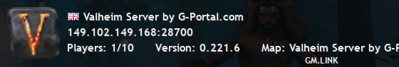 Valheim Server by G-Portal.com