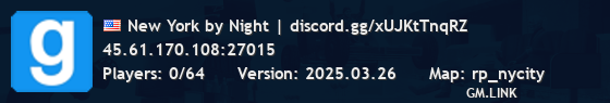 New York by Night | discord.gg/xUJKtTnqRZ
