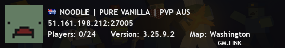 NOODLE | PURE VANILLA | PVP AUS