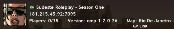 Sudeste Roleplay - Season One