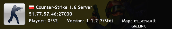 Counter-Strike 1.6 Server
