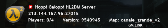 Hoppi Galoppi HL2DM Server